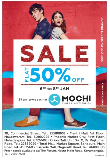 mochi shoes sale flat 50 off